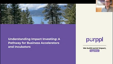 Impact Investing with Purppl